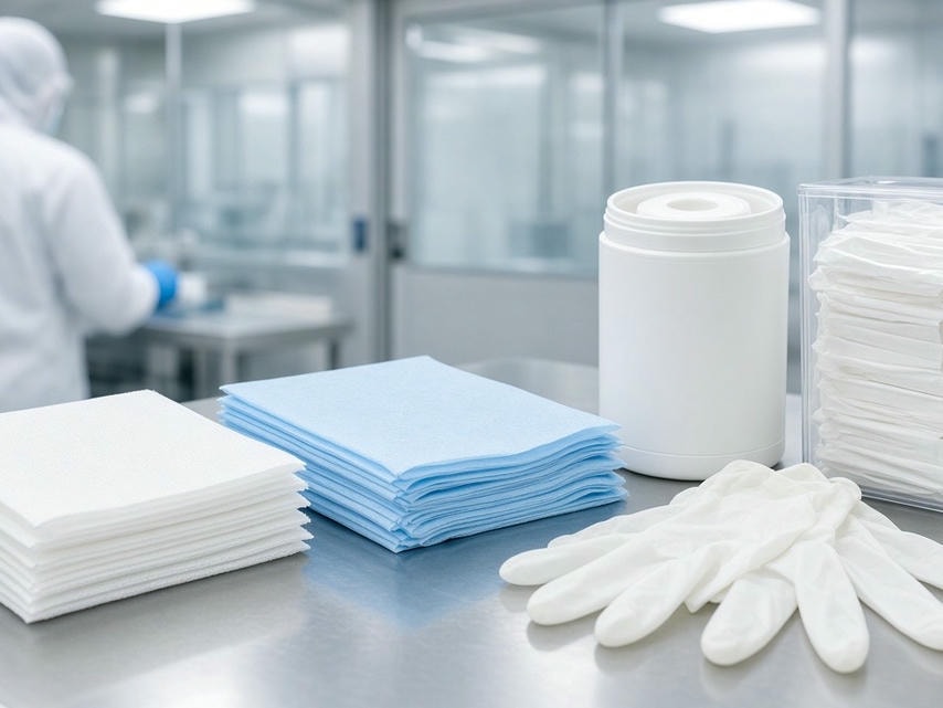 Suministros y consumibles para áreas controladas de biotecnología
