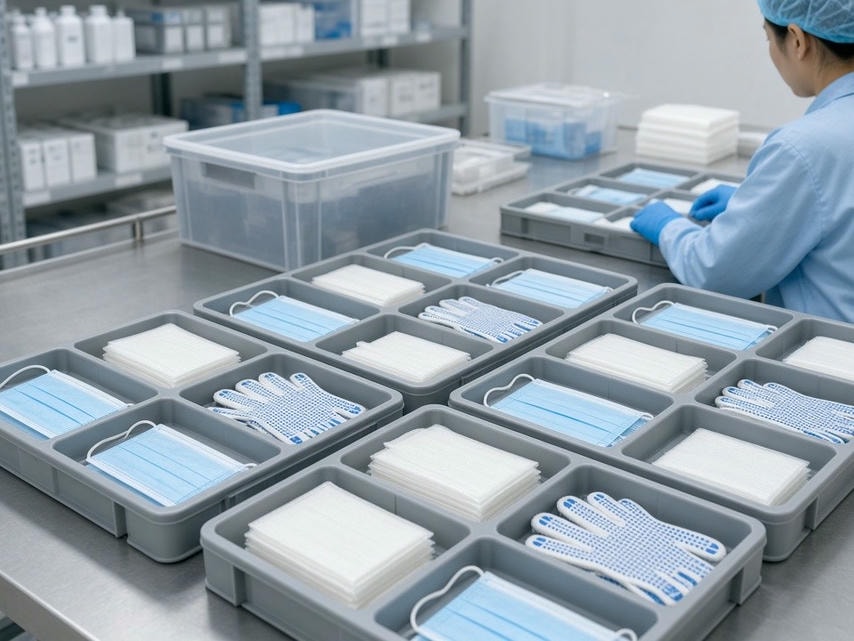 Kits personalizados de suministros para operaciones industriales