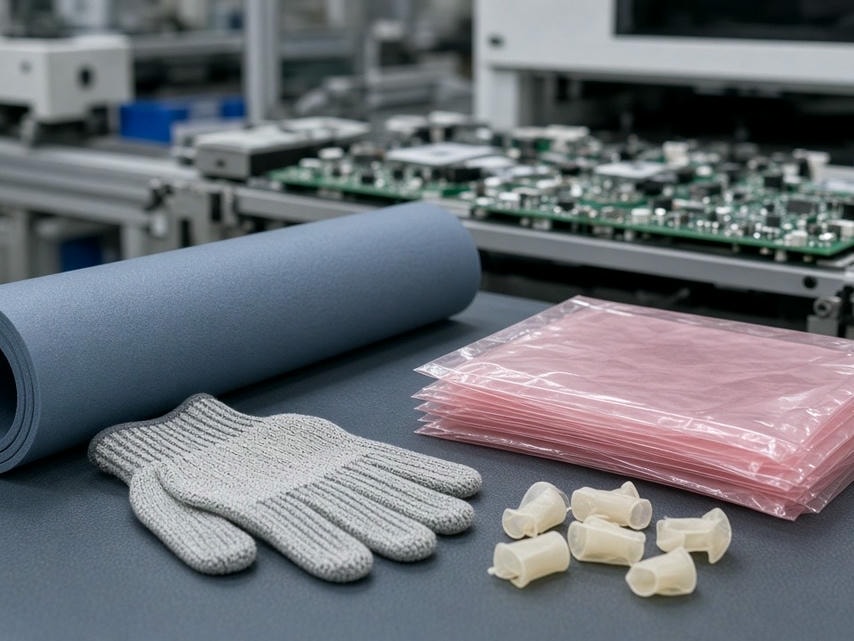 Suministro de Insumos ESD y Limpieza para Fabricación de PCB | CleanroomLink