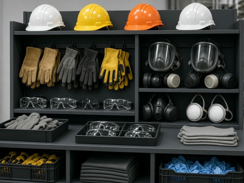 Equipo de protección personal para operaciones industriales