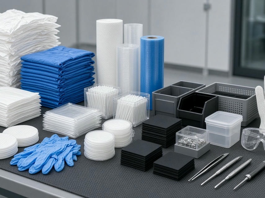 Catálogo de Productos para Salas Limpias, ESD y EPP | CleanroomLink